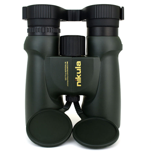 Binoculars Nikula 10X42 Telescope LLL Night Vision Waterproof Nitrogen Filled Central Zoom Portable Bak4 Green Color Telescopio