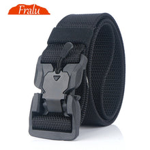 Load image into Gallery viewer, New Nylon Belt Men Army Tactical Belt Molle Military SWAT Combat Belts Knock Off Emergency Survival Waist Tactical Gear Dropship
