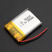 Load image into Gallery viewer, Rechargeable Li-polymer 3.7v 200mah