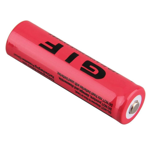4pcs High Capacity 18650 3.7V 9800mAh Rechargeable Li-ion Battery + EU Charger For Torch Flashlight Short-circuit Protection