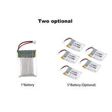 Load image into Gallery viewer, 3.7V 220mAh Rechargeable Battery Drone Lipo Battery RC Lithium Battery Lion Battery for Mini Pocket Drone RC Drone Set