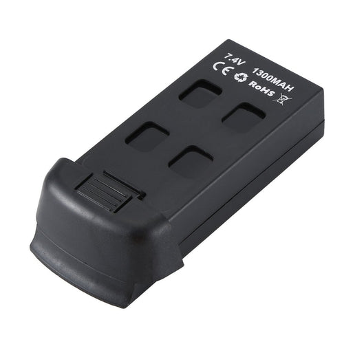 Lightweight RC Drone Battery 7.4V 1300mAh Lipo Battery Rechargeable Battery Large Capacity for S167 RC Drone Toy Spare Parts