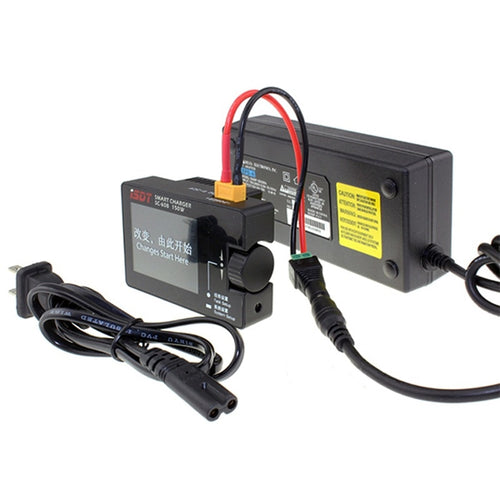 ISDT SC-608 Charger 12V 120W 10A Power Adapter with Charging Cable Lipo Battery Rechargeable Spare Part Drone Quadcopter