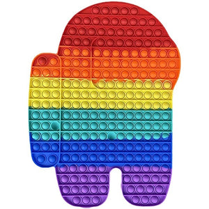 Giant Pops Big Antistress Push  Bubble 10-86cm Fidget Toys Luminous Large Simpl Dimmer Figet Toy Kids Tie Dye Game XXL toy
