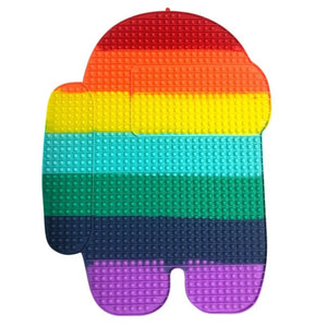 Giant Pops Big Antistress Push  Bubble 10-86cm Fidget Toys Luminous Large Simpl Dimmer Figet Toy Kids Tie Dye Game XXL toy