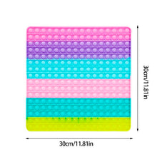 Load image into Gallery viewer, Giant Pops Big Antistress Push  Bubble 10-86cm Fidget Toys Luminous Large Simpl Dimmer Figet Toy Kids Tie Dye Game XXL toy