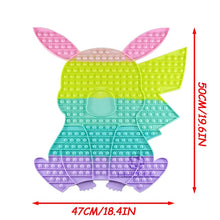 Load image into Gallery viewer, Giant Pops Big Antistress Push  Bubble 10-86cm Fidget Toys Luminous Large Simpl Dimmer Figet Toy Kids Tie Dye Game XXL toy