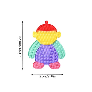 Giant Pops Big Antistress Push  Bubble 10-86cm Fidget Toys Luminous Large Simpl Dimmer Figet Toy Kids Tie Dye Game XXL toy