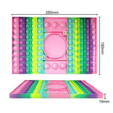 Load image into Gallery viewer, Giant Pops Big Antistress Push  Bubble 10-86cm Fidget Toys Luminous Large Simpl Dimmer Figet Toy Kids Tie Dye Game XXL toy