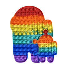 Load image into Gallery viewer, Giant Pops Big Antistress Push  Bubble 10-86cm Fidget Toys Luminous Large Simpl Dimmer Figet Toy Kids Tie Dye Game XXL toy
