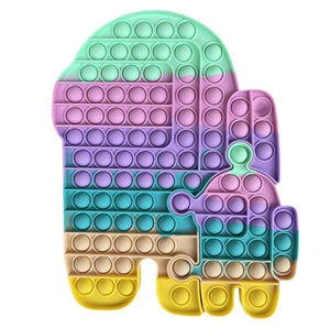 Giant Pops Big Antistress Push  Bubble 10-86cm Fidget Toys Luminous Large Simpl Dimmer Figet Toy Kids Tie Dye Game XXL toy