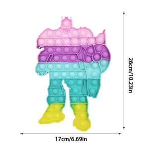 Giant Pops Big Antistress Push  Bubble 10-86cm Fidget Toys Luminous Large Simpl Dimmer Figet Toy Kids Tie Dye Game XXL toy