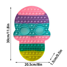 Load image into Gallery viewer, Giant Pops Big Antistress Push  Bubble 10-86cm Fidget Toys Luminous Large Simpl Dimmer Figet Toy Kids Tie Dye Game XXL toy