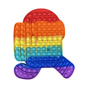 Giant Pops Big Antistress Push  Bubble 10-86cm Fidget Toys Luminous Large Simpl Dimmer Figet Toy Kids Tie Dye Game XXL toy