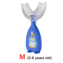 Load image into Gallery viewer, 2-12Y Baby Toothbrush Children Teeth Oral Care Cleaning Brush Soft Food Grade Silicone Teethers Baby Toothbrush Newborn Items