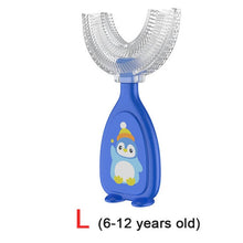 Load image into Gallery viewer, 2-12Y Baby Toothbrush Children Teeth Oral Care Cleaning Brush Soft Food Grade Silicone Teethers Baby Toothbrush Newborn Items