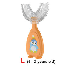 Load image into Gallery viewer, 2-12Y Baby Toothbrush Children Teeth Oral Care Cleaning Brush Soft Food Grade Silicone Teethers Baby Toothbrush Newborn Items