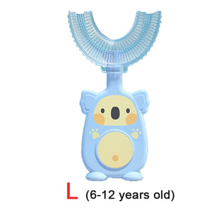 2-12Y Baby Toothbrush Children Teeth Oral Care Cleaning Brush Soft Food Grade Silicone Teethers Baby Toothbrush Newborn Items