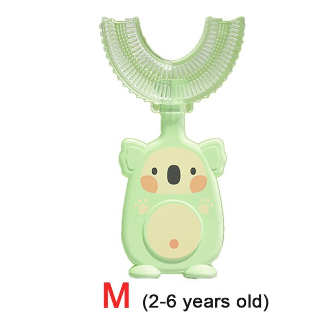 2-12Y Baby Toothbrush Children Teeth Oral Care Cleaning Brush Soft Food Grade Silicone Teethers Baby Toothbrush Newborn Items