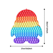 Load image into Gallery viewer, Giant Pops Big Antistress Push  Bubble 10-86cm Fidget Toys Luminous Large Simpl Dimmer Figet Toy Kids Tie Dye Game XXL toy