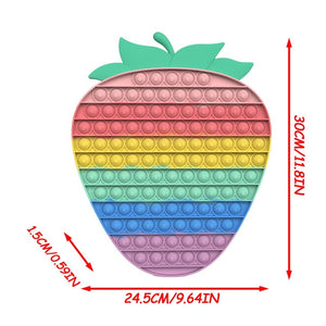 Giant Pops Big Antistress Push  Bubble 10-86cm Fidget Toys Luminous Large Simpl Dimmer Figet Toy Kids Tie Dye Game XXL toy
