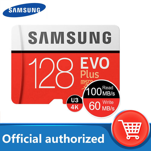 SAMSUNG Micro SD Card  EVO Plus Flash Memory Card 128GB 64GB 256GB 512GB 32GB 8GB Class 10 UHS-I High Speed Microsd TF Card