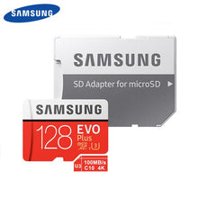 Load image into Gallery viewer, SAMSUNG Micro SD Card  EVO Plus Flash Memory Card 128GB 64GB 256GB 512GB 32GB 8GB Class 10 UHS-I High Speed Microsd TF Card