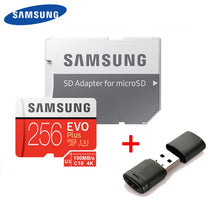 Load image into Gallery viewer, SAMSUNG Micro SD Card  EVO Plus Flash Memory Card 128GB 64GB 256GB 512GB 32GB 8GB Class 10 UHS-I High Speed Microsd TF Card