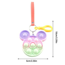 Load image into Gallery viewer, #a Fidget Toys Pops Its Popper Sensory Popet Silicone Push Bubble Stationery Storage Bag Popite Poppit Coin Purse Brinquedos