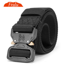 Load image into Gallery viewer, New Nylon Belt Men Army Tactical Belt Molle Military SWAT Combat Belts Knock Off Emergency Survival Waist Tactical Gear Dropship